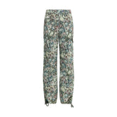 Ganni Multicolor Cotton Casual Pants